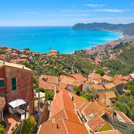 La Stalletta Relax - Sea Views, Private Terrace And Parking - Happy Rentals Apartment Alassio